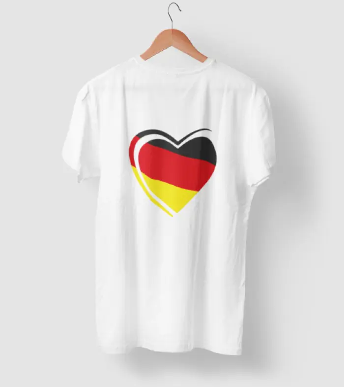 Deutschland Herz T-Shirt